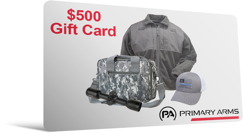 Primary Arms $500 Gift Card